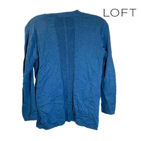 Loft Women's Open Front Cardigan Long‎ Sleeve Sweaters with Pockets - Picture 2 of 6